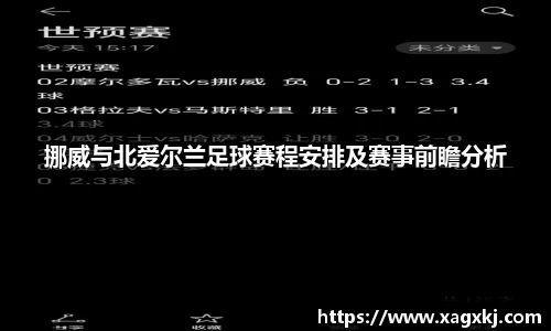 挪威与北爱尔兰足球赛程安排及赛事前瞻分析